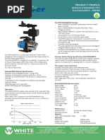 Rainsaver MK5 Data Sheets