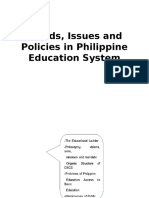 Trends, Issues and Policies in Philippine Education