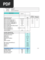 M80 Mix Design Report