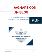 Guadagnare Con Un Blog 