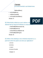 And-401 Exam Sample