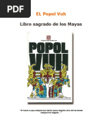 Popol Vuh, El Libro Sagrado de Los Mayas