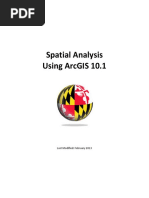 Spatial Analysis Using ArcGIS 10.1