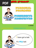 Possessive Adjectives