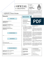 Boletín Oficial de La República Argentina, Número 33.325. 26 de Febrero de 2016