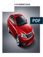 Geely EC7 Spare Parts Catalogue