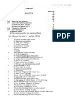 03 (A) Digestive System (B) Two Luminous and Two Non-Luminous Objects