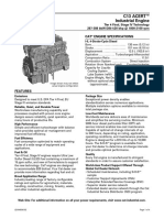 C13 Acert Industrial Engine: Tier 4 Final, Stage Iv Technology 287-388 Bkw/385-520 BHP at 1800-2100 RPM