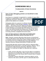 Homework No:2: CAP204: Fundamentals of Data Structures