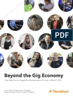 Thumbtack Report: Beyond The Gig Economy