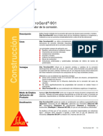 Aditivo Inhibidor de Corrosion Sika Ferrogard 901 09 PDF