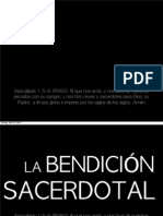 La Bendicion Sacerdotal