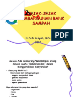 Testimoni Pembangunan Bank Sampah