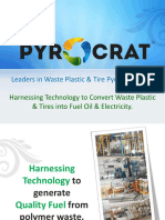 Pyrocrat Systems LLP - Pyrolysis Plant