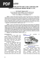 Integrasi Software Cad-Cam Dalam Sistem Operasi Mesin Bubut CNC