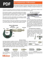 Lectura Ingles Mitutoyo Micrómetros