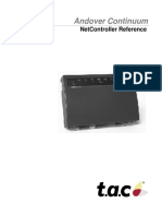 Continuum NetController Reference