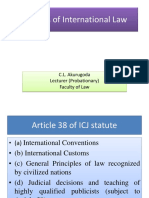 Source Public International Law Naveen