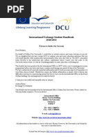 International Exchange Handbook DCU