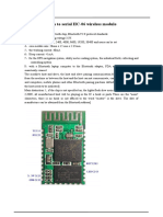 Bluetooth To Serial HC-06 Wireless Module: Product Description