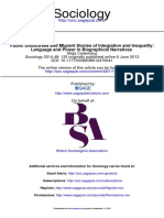 Cederberg (2014) - Public Discourses and Migrant Stories of Integration and Inequality: Language and Power in Biographical Narratives