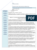 Planificación Anual 8° Básico Historia y Ciencias Sociales 2016