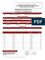 Comprobante de Retencion