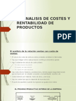 El Analisis de Costes y Rentabilidad de Productos