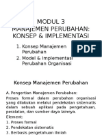 EK4565 Manajemen Perubahan - Modul 3