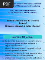 Files-2-Lectures CH 05 Problem Definition and The Research Proposal