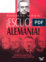 !escucha, Alemania! - Thomas Mann