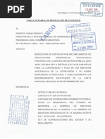 Resolucion de Contrato PDF