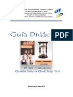 QUIÉN O QUÉ SOY YO Guía Didáctica PDF