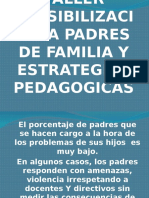 Taller Sensibilización A Padres de Familia