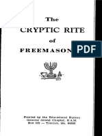  Cryptic Rite of Freemasonry