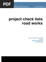 Proj ChkLists Roadworks