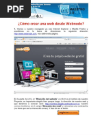 Tutorial Crear Pagina Web en Webnode