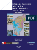 Hidrogeología de La Cuenca Del Río Ica Regiones Ica Huancavlica, 2010 PDF