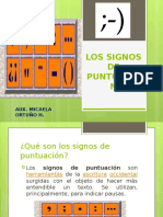 Los Signos de Puntuación Micaela Ortuño