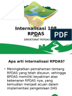 Internalisasi RPDAS Terpadu