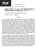 Sweet Lines, Inc. v. Court of Appeals, G.R. No. L-46340 (Resolution), (April 28, 1983), 206 PHIL 663-670)