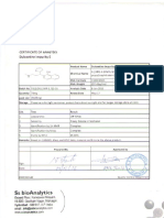 Duloxetine Impurity E COA