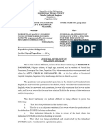 Judicial Affidavit (Sps Dagandan)