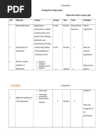 Teaching Plan On Hypertension