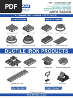 DURHAM - Cast Iron Products