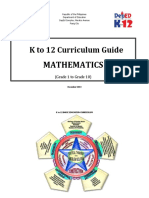 K To 12 Math 7 Curriculum Guide PDF