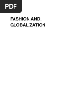 Fashion and Globalization