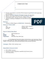 Curriculum Vitae: Areas of Expertise Summary