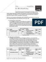 Accounting For Merchandising Operations