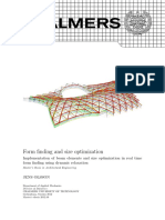 Form Finding and Size Optimization